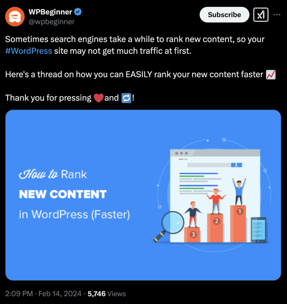 Rank Your Content Faster