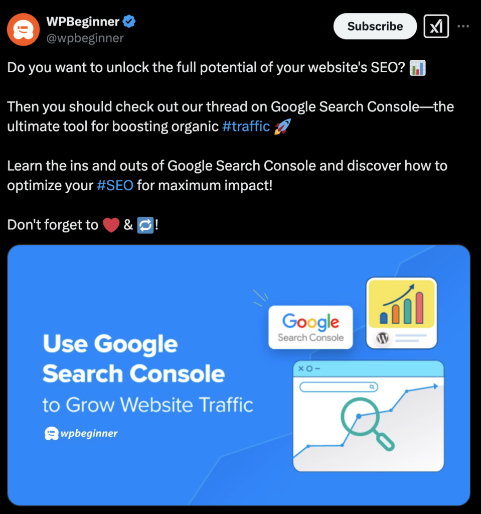 Using Google Search Console to Grow Website Traffic